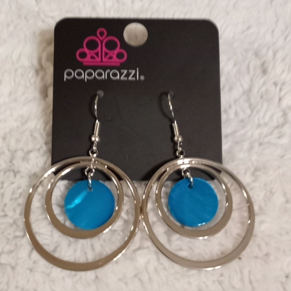 Mai Tai Tango Blue Earrings